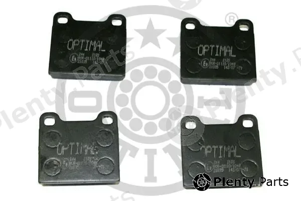 Optimal BP-02196 — Brake Pad Set, disc brake