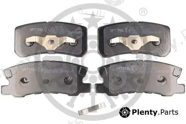 Optimal BP-10537 — Brake Pad Set, disc brake