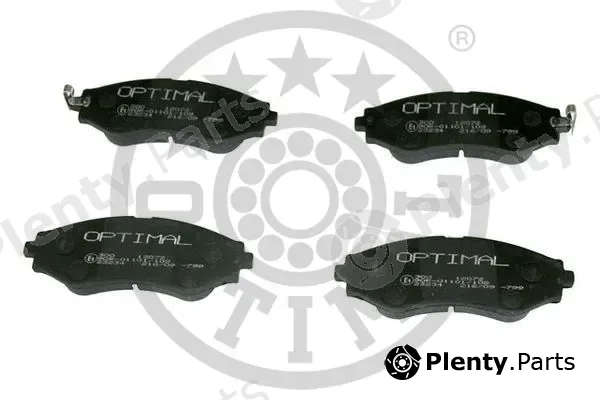 Optimal BP-12072 — Brake Pad Set, disc brake