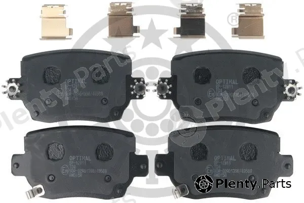 Optimal BP-12811 — Brake Pad Set, disc brake
