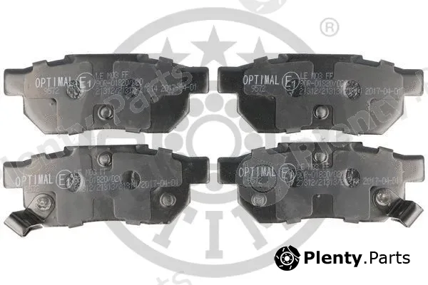 Optimal 9572 — Brake Pad Set, disc brake