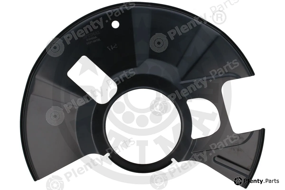 Optimal BSP-9819L — Splash Guard, brake disc