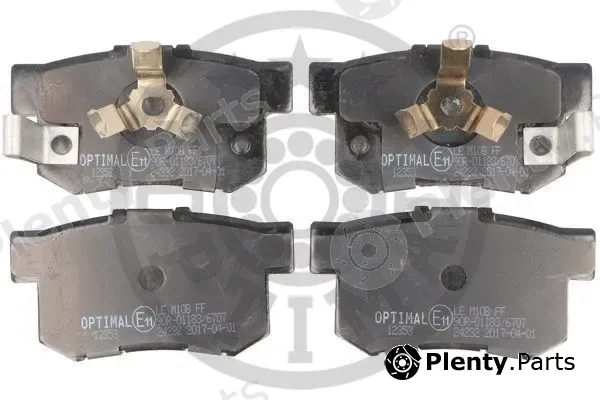 Optimal 12353 — Brake Pad Set, disc brake