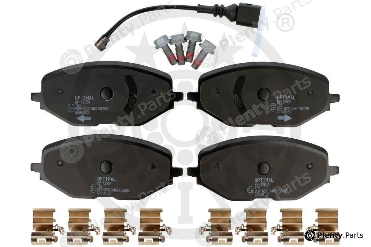 Optimal BP-12954 — Brake Pad Set, disc brake