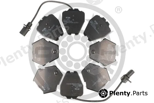 Optimal 12158 — Brake Pad Set, disc brake