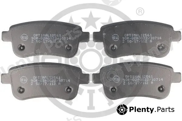 Optimal BP-12561 — Brake Pad Set, disc brake
