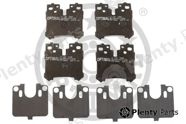 Optimal BP-12426 — Brake Pad Set, disc brake