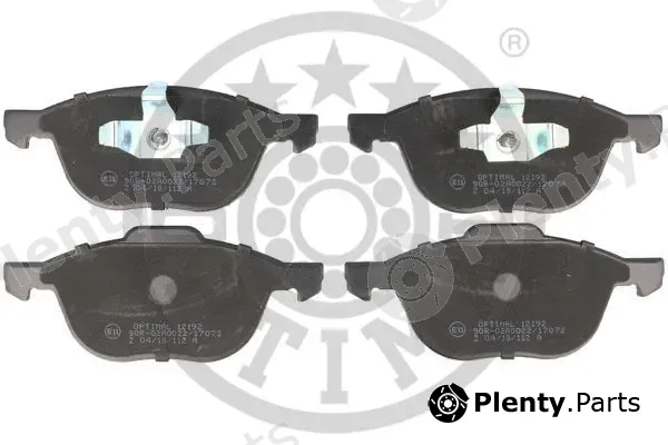 Optimal 12192 — Brake Pad Set, disc brake