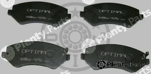 Optimal 12120 — Brake Pad Set, disc brake