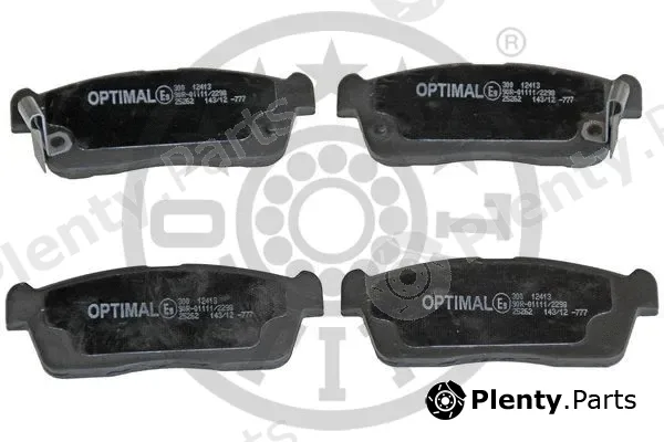 Optimal BP-12413 — Brake Pad Set, disc brake