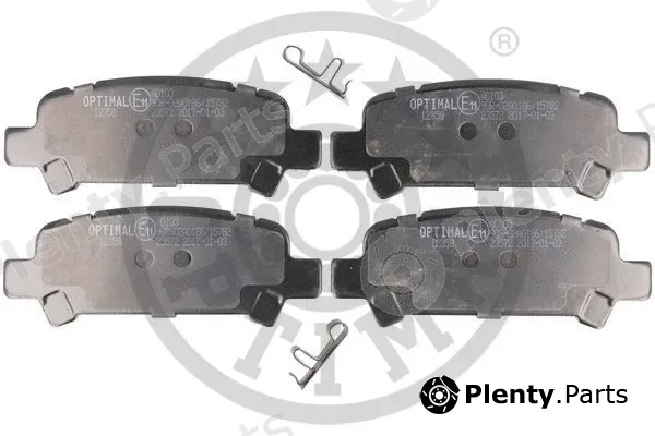 Optimal 12358 — Brake Pad Set, disc brake