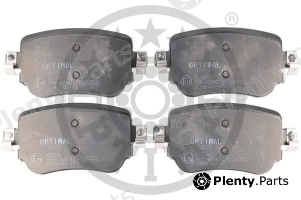 Optimal 12677 — Brake Pad Set, disc brake