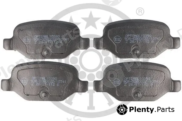 Optimal BP-10390 — Brake Pad Set, disc brake