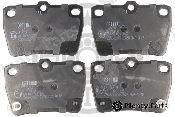 Optimal BP-83902 — Brake Pad Set, disc brake