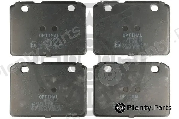 Optimal 9151 — Brake Pad Set, disc brake