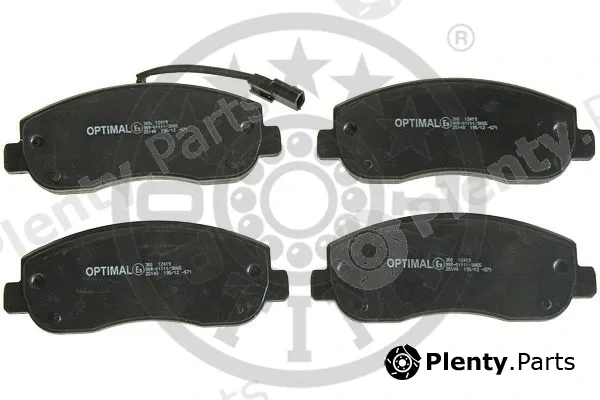 Optimal 12419 — Brake Pad Set, disc brake