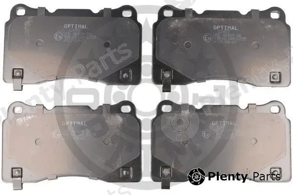 Optimal BP-12457 — Brake Pad Set, disc brake