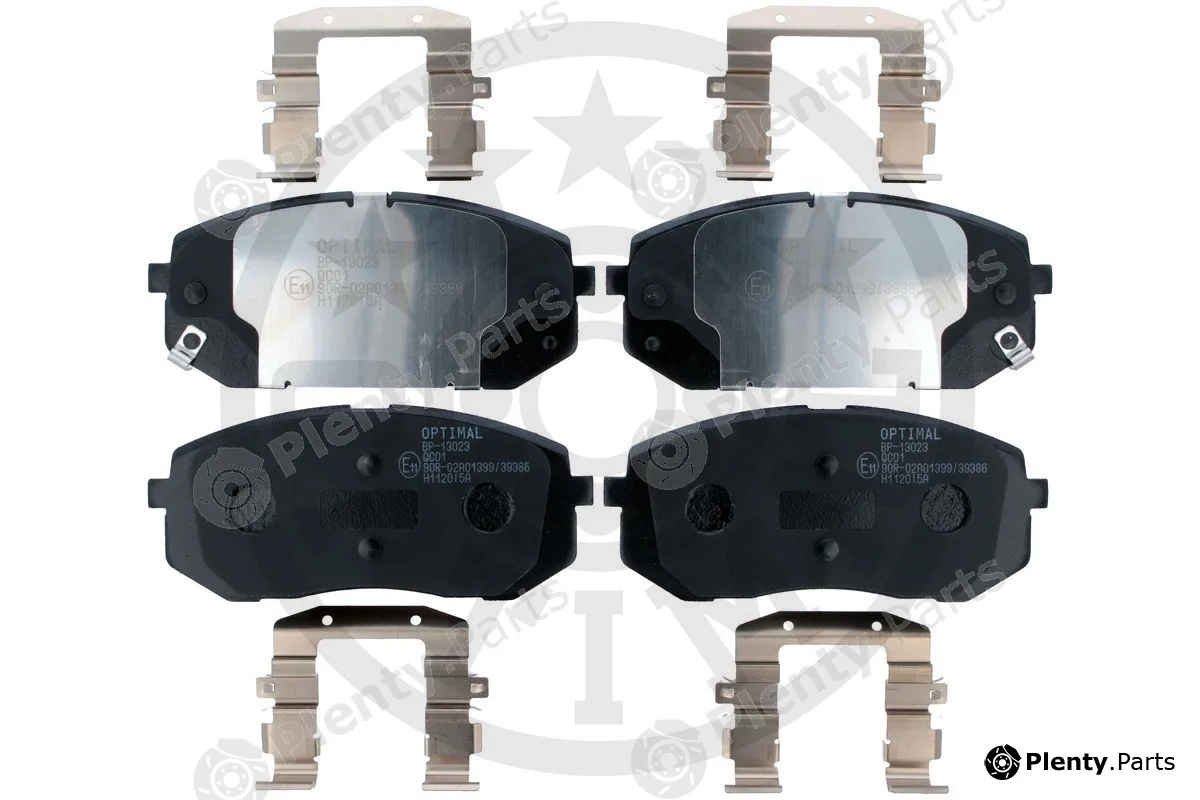 Optimal BP-13023 — Brake Pad Set, disc brake