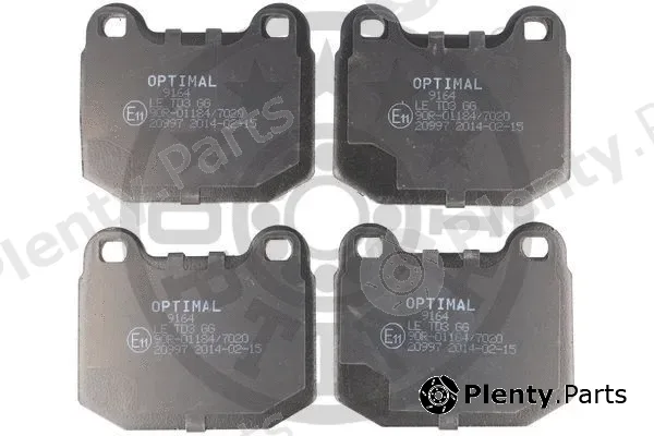 Optimal 9164 — Brake Pad Set, disc brake