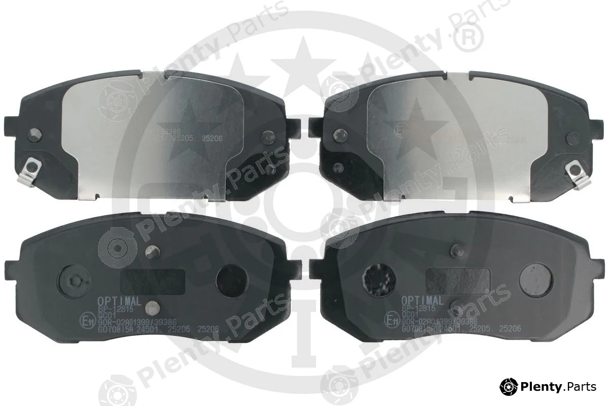 Optimal BP-12815 — Brake Pad Set, disc brake