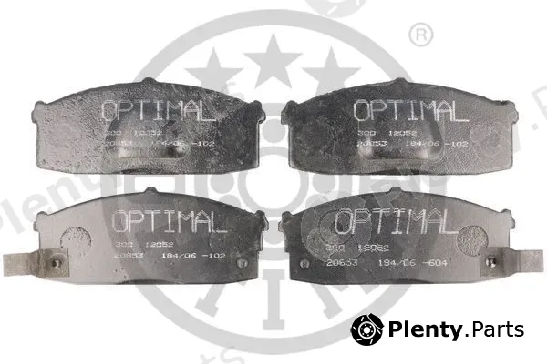 Optimal 12052 — Brake Pad Set, disc brake