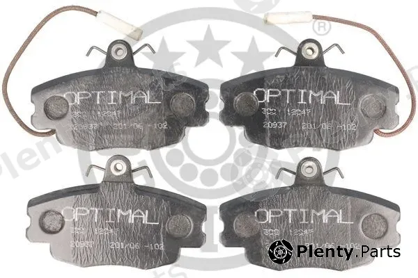 Optimal 12047 — Brake Pad Set, disc brake