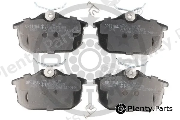 Optimal 10093 — Brake Pad Set, disc brake