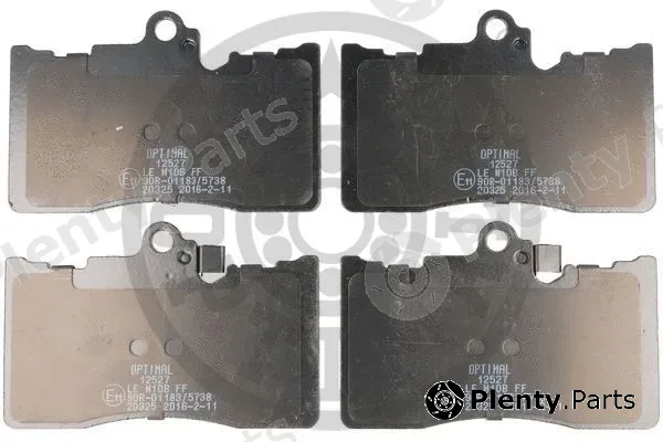 Optimal 12527 — Brake Pad Set, disc brake