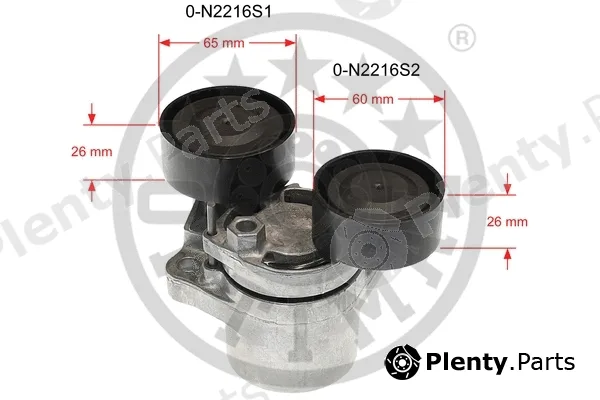 Optimal 0-N2216 — Belt Tensioner, V-ribbed belt