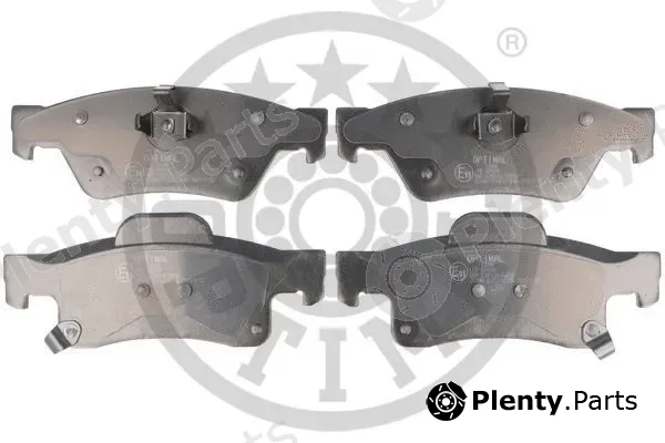 Optimal BP-12600 — Brake Pad Set, disc brake