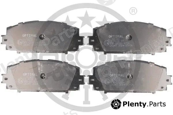Optimal 12360 — Brake Pad Set, disc brake