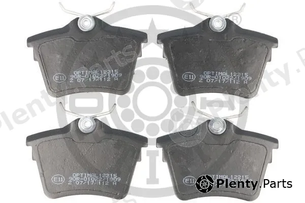 Optimal 12215 — Brake Pad Set, disc brake