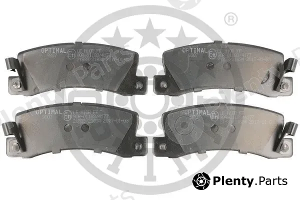 Optimal BP-09807 — Brake Pad Set, disc brake