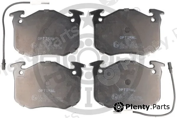 Optimal 9329 — Brake Pad Set, disc brake