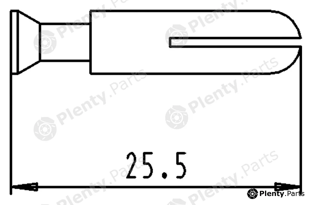Erich Jaeger 025019-3 — Contact Pin