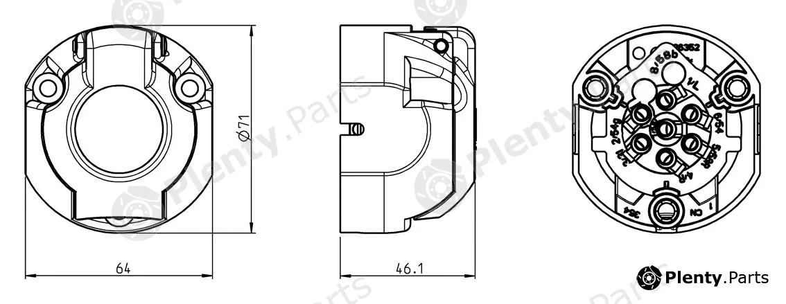 Erich Jaeger 101358 — Socket