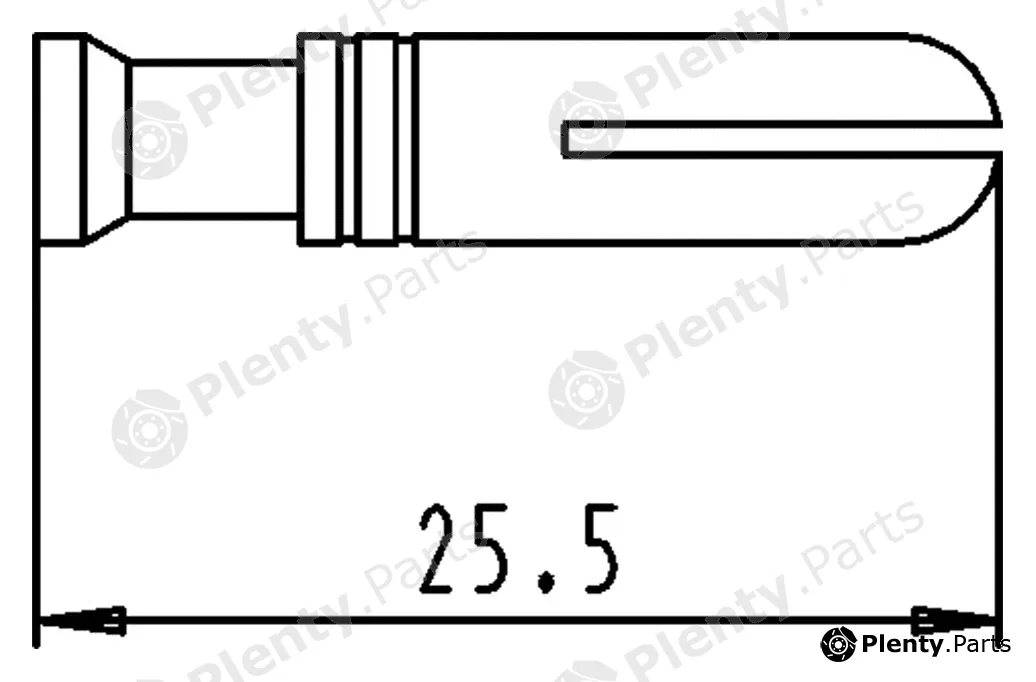 Erich Jaeger 025276-3 — Contact Pin