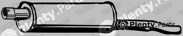 Walker 01616 — Rear Muffler