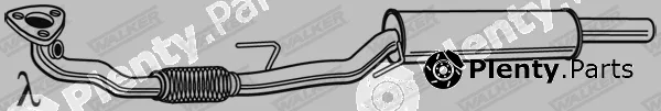 Walker 23685 — Centre Muffler