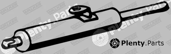 Walker 04112 — Rear Muffler