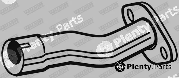 Walker 09124 — Exhaust Pipe
