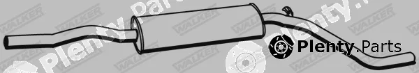 Walker 12929 — Centre Muffler