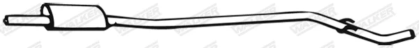 Walker 01811 — Front Muffler