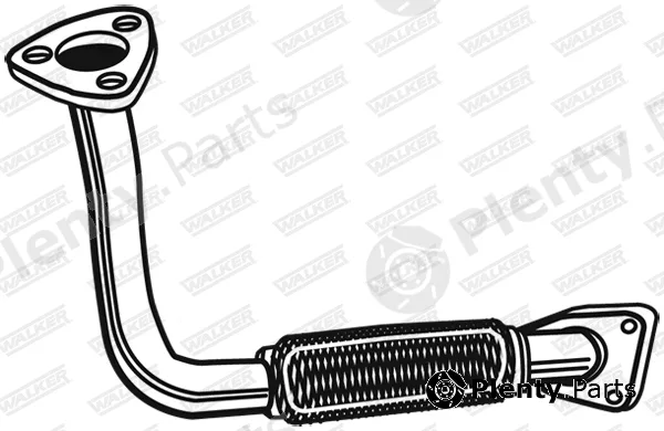 Walker 07138 — Exhaust Pipe