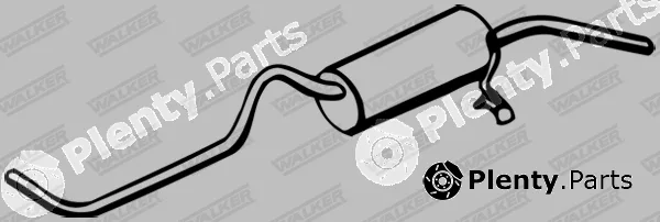 Walker 09421 — Rear Muffler
