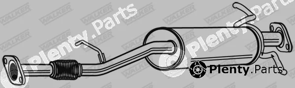 Walker 22579 — Centre Muffler