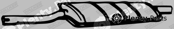 Walker 04365 — Centre Muffler