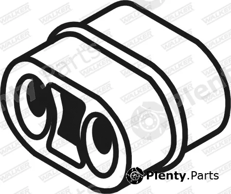 Walker 80622 — Rubber Strip, exhaust system