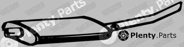 Walker 04707 — Rear Muffler