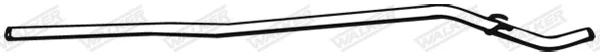 Walker 01809 — Exhaust Pipe